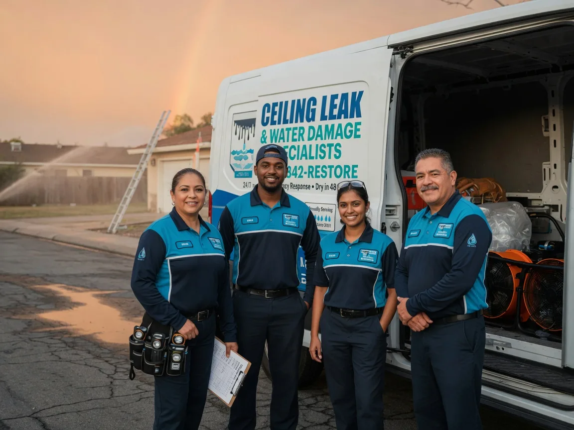 Ceiling Leak Cleanup company in Monterey, LA