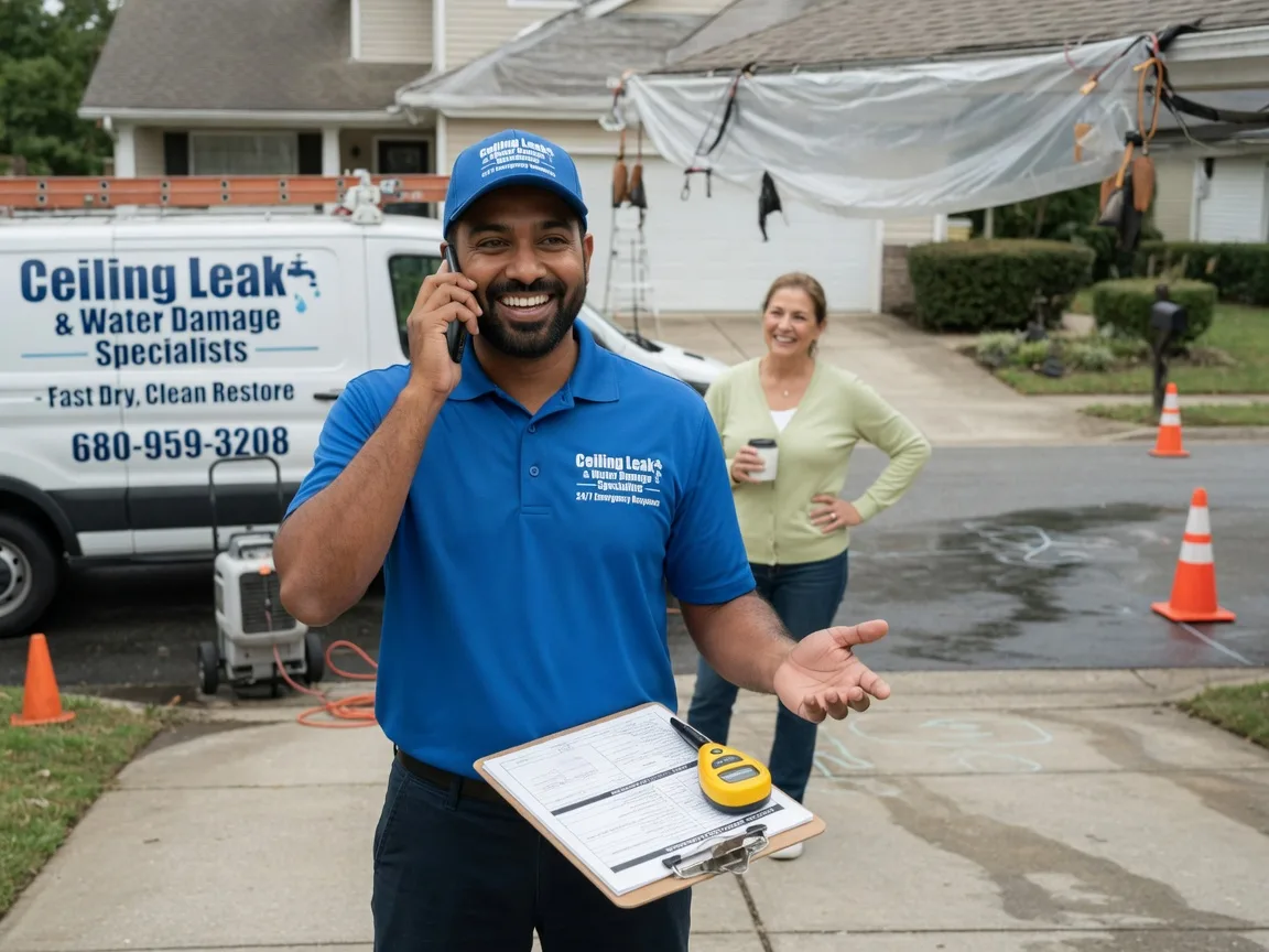 Ceiling Leak Cleanup Monterey, LA FAQs